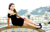 Photoshoot at Leland Stanford Mansion with Erika Vaca Miss Sacramento Latina 2015