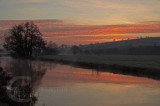 Sunrise over the River Culm