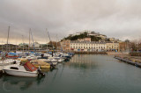 Torquay's inner harbour in winter