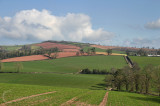 Southern view of Brandinch farmland