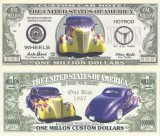 Custom Car NoteMillion Dollar Bill