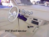 1937 Ford interior