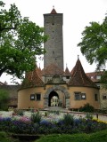 Rothenburg ob der Tauber. Burgtor (Castle Gate)