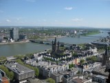 Cologne. View from the Cathedrals Tower