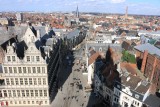 Ghent. View from the Belfry Tower