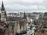 Ghent.View from the Castle of the Count