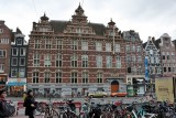 Amsterdam. The Nieuwezijds Voorburgwal Street