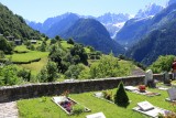 Soglio. View from the Graveyard
