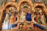 Gallerie degli Uffizi. Incoronazione della Virgine (Lorenzo Monaco)