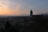 Girona. Posta de Sol