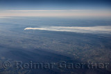 Aerial of Forest fire in George Washington and Jefferson National Forest Appalachian Mountains Virginia