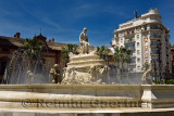  The Fountain of Hispalis at Puerto de Jerez roundabout in Seville Spain