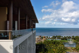 Grand Luxxe tower penthouse suite overlooking fountain and Pacific Ocean