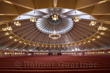 Qiblah wall of Sheikh Khalifa Bin Zayed Al Nahyan Mosque in Shymkent Kazakhstan