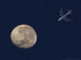 Moon attraction, Malaysia Airlines, Airbus A380-841