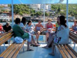 boat trip to a Greek island, 