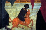 (detail) The Old Testament Trinity, mid-16th century, Novgorod - 9171
