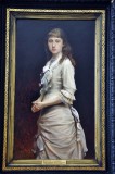 Ivan Kramskoy - Portrait of  Sofia Kramskaya, the artists daughter (1882) - 9331