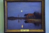 Isaac Levitan - Twilight, Moon  (1899) - 9508