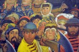 Andrei Ryabushkin - They are coming! the Moscovites awaiting the arrival of foreign envoy (1901), detail - 9535