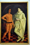 Vasily Shukhayev & Alexander Yakovlev - Self-portraits, Harlequin and Pierrot (1914) - 9656