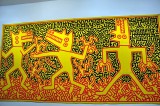Keith Haring The Political line Exhibition, Muse dart moderne de la ville de Paris - 5383
