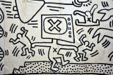 Keith Haring The Political line Exhibition, Muse dart moderne de la ville de Paris - 5401