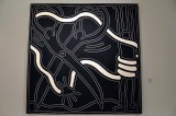 Keith Haring The Political line Exhibition, Muse dart moderne de la ville de Paris - 5435