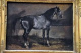 Thodore Gricault (1791-1824) - Cheval gris au rtelier - 0634