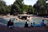 Fountain in Villa Borghese - 1962