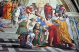 School of Athens (detail), Room of Signatures (1508-1511), Stanze di Raffaello, Vatican Museum - 2447