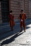 Swiss guards in Piazza San Pietro - 2796