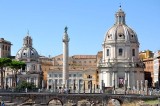 Foro Traiano, Trajan's column and  Santissimo Nome di Maria Church - 4741