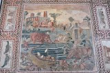 Mosaico pavimentale con paesaggio Nilotico - Roma (II sec. d.C.) - 4064