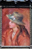 Pierre Auguste Renoir - Fillette au chapeau de paille, 1908 - Musée d'Orsay - 2012