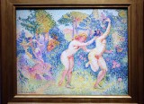 Henri-Edmond Cross - La fuite des nymphes, 1906 - Muse dOrsay - 2072