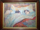 Henri de Toulouse-Lautrec - Le lit, 1892 - Musée d'Orsay - 2089