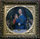 Jean Auguste Dominique Ingres - La Vierge adorant l'hostie, 1854 - Musée d'Orsay - 2107
