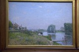 Camille Pissarro - Entrée du village de Voisins (1872) - Musée d'Orsay - 5373