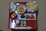 Breakfast at Yomoshiros, Ainokura, Gokayama  - 1554
