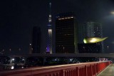 Asahi Beer Tower and Philippe Starcks Asahi Flame - Tokyo - 3432