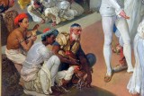 Colonel Mordaunts Cock Match (detail) , 17846  - Johan Zoffany - 4268