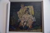 Egon Schiele - The Family (Squatting Couple), 1918 - Upper Belvedere, Vienna - 5227