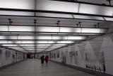 Dans les couloirs de la gare, Bruxelles - 2043