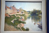 Paul Signac - Les Andelys, ou la Berge (1886) - Musée d'Orsay - 3253