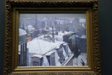 Gustave Caillebotte - Vue de toits (effet de neige), 1878 - Musée d'Orsay - 3465