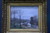Camille Pissarro - La Seine à Port-Marly, le lavoir (1872) - Musée d'Orsay - 3485