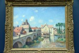 Alfred Sisley - Le pont de Moret (1839) - Musée d'Orsay - 3490