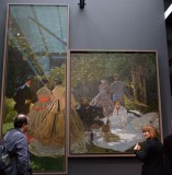 Claude Monet  - Le déjeuner sur l'herbe (1865-66) - Musée d'Orsay - 3538