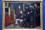 Henri Fantin-Latour - Un atelier aux Batignolles (1870) - Musée d'Orsay - 3545